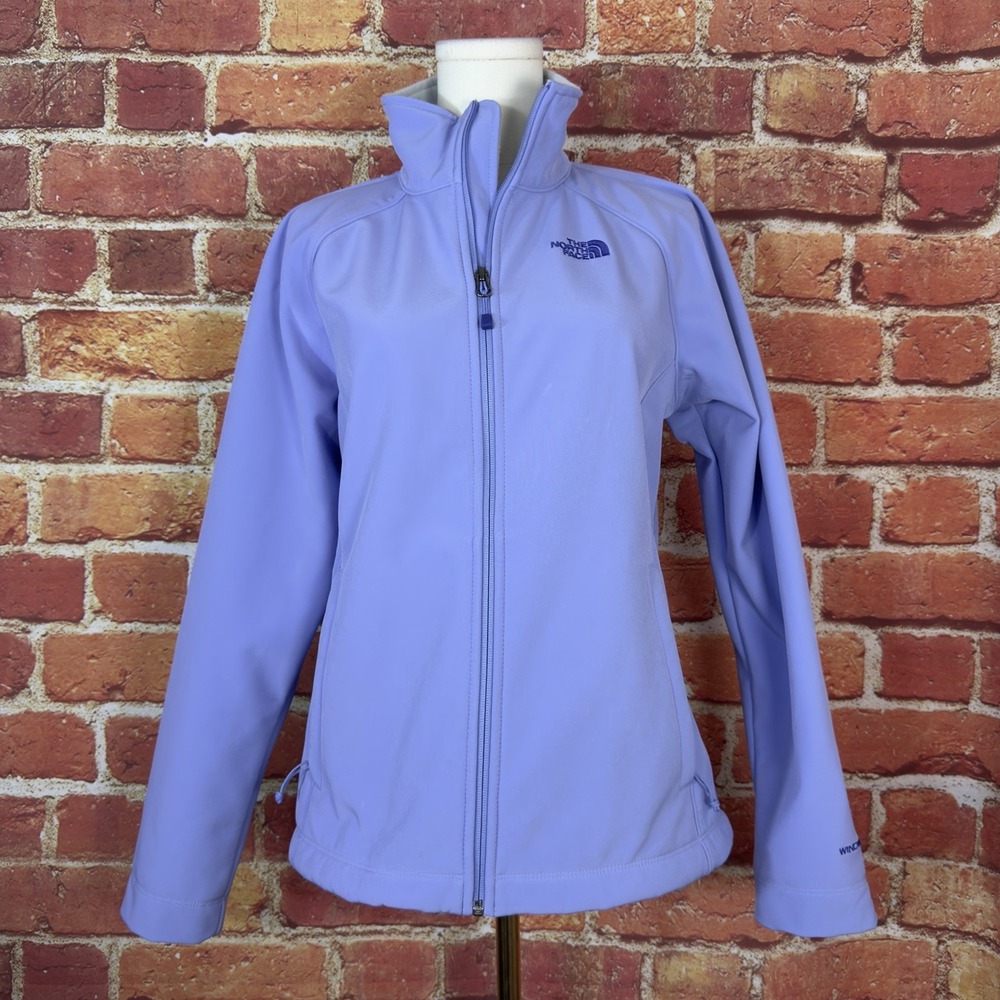 The North Face Full-Zip Windwall Jacket Windbreaker Lilac/Purple‎ Womens Medium